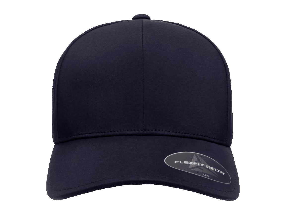 Bulk Flexfit 180 Hats Delta® Seamless Blue – Navy in PowerplayStudios