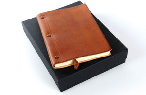 Soft Leather Notebook with Gift Box