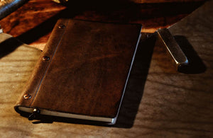 Customized Debossed Rustic Italian Notebooks