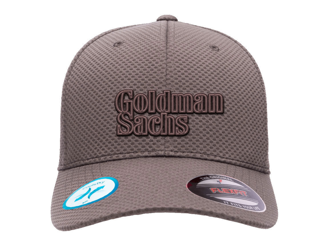 Bulk Flexfit 6584 Cool 3D PowerplayStudios Hats Jersey – Dry in Hexagon Grey 