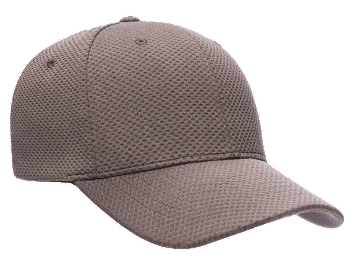 & Jersey Hats Dry Grey Bulk 6584 Hexagon in 3D Cool Flexfit PowerplayStudios –