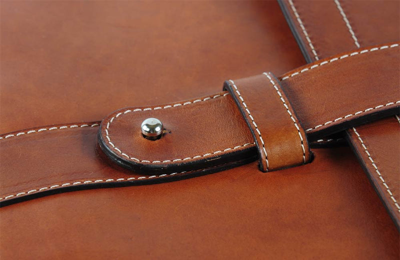 Soft Leather Document Notebook with Gift Box