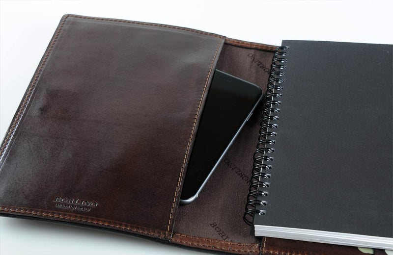 Cool Engraved Writing Book with Phone Holder