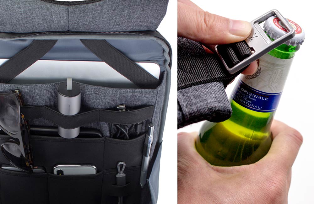 Beer Bottle Opener and Elastic Straps
