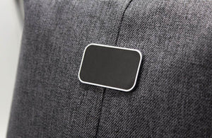 Leather Texture Logo Badge