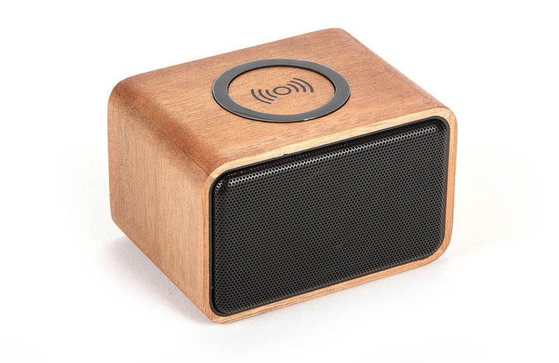 Wood Bluetooth Charger Speaker
