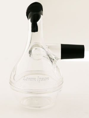 Glass Wines Dispenser with Custom Company Logo