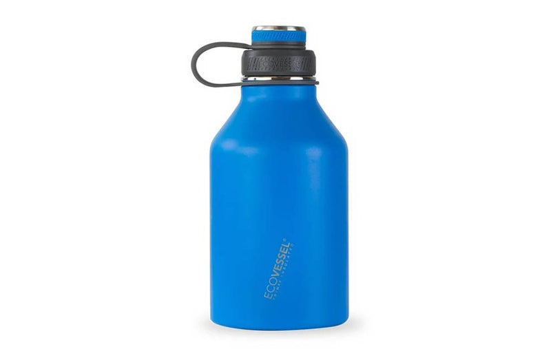 Blue EcoVessel 64oz Stainless Steel Growler