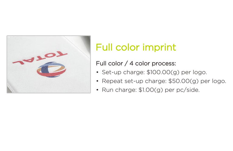 Full Color Imprint for Corporate Branding