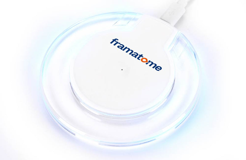Light Up Wireless Charger with Custom Company Logo