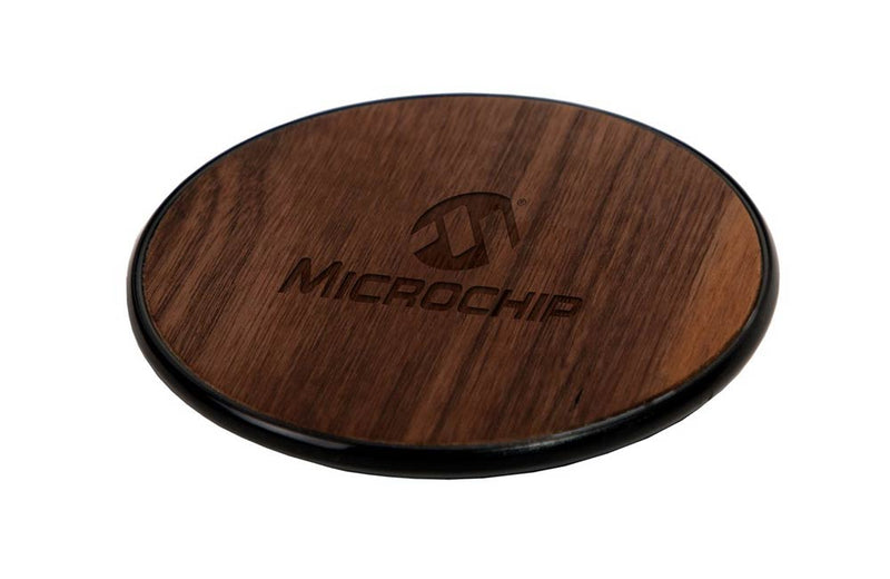 Wooden Wireless Charger with Custom Laser Engraved Company Logo