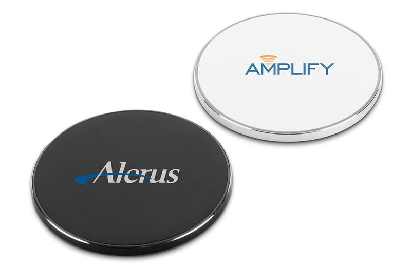 Black and White Corporate Promotion Wireless Chargers