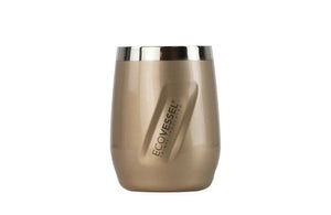 Metallic Gold Mug with Custom Laser Engraved Company Logo