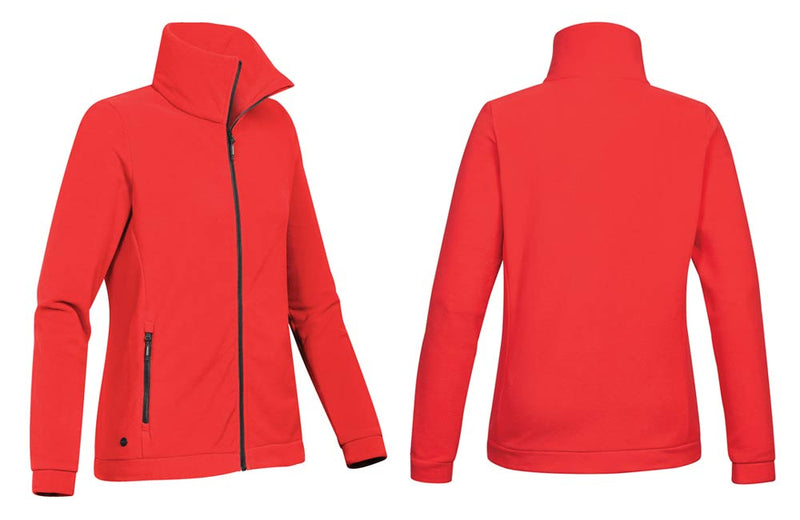 Red Fleece Jacket for Women