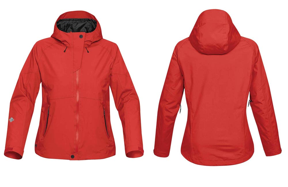 Red Rain Jackets for Women