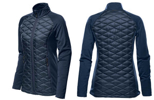 Women's Boulder Thermal Shell Jacket in Navy Blue