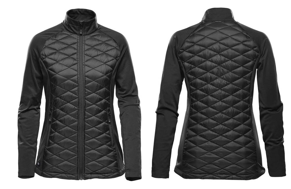 Insulated Jackets in Black for Women