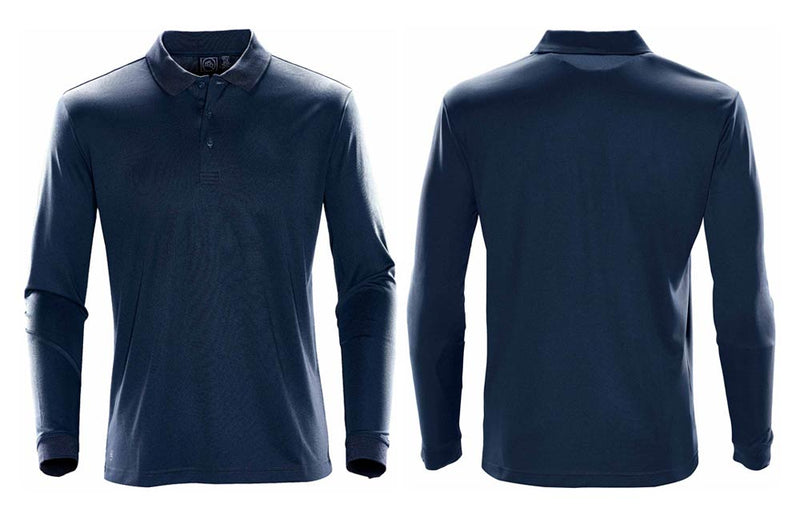 Men's Prism Performance Polo in Navy Blue