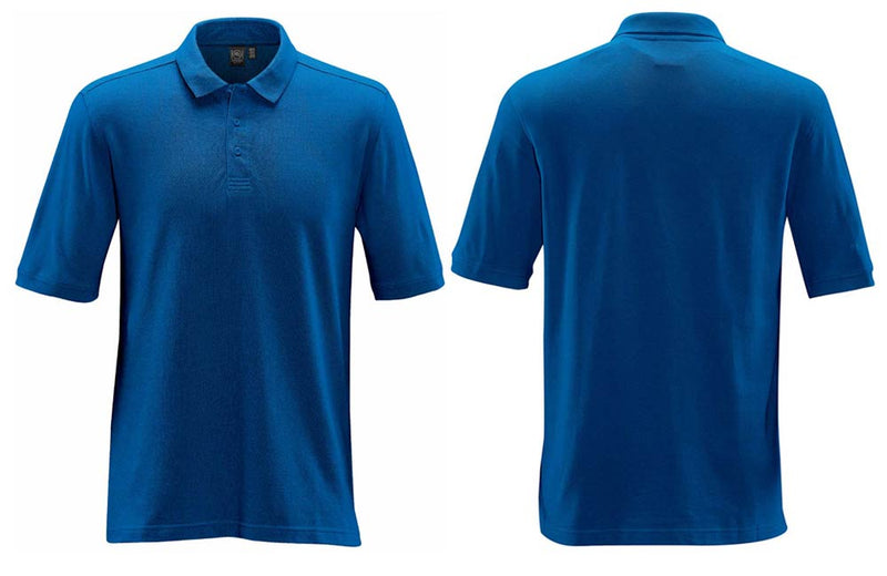 Blue Collared Uniform Shirts