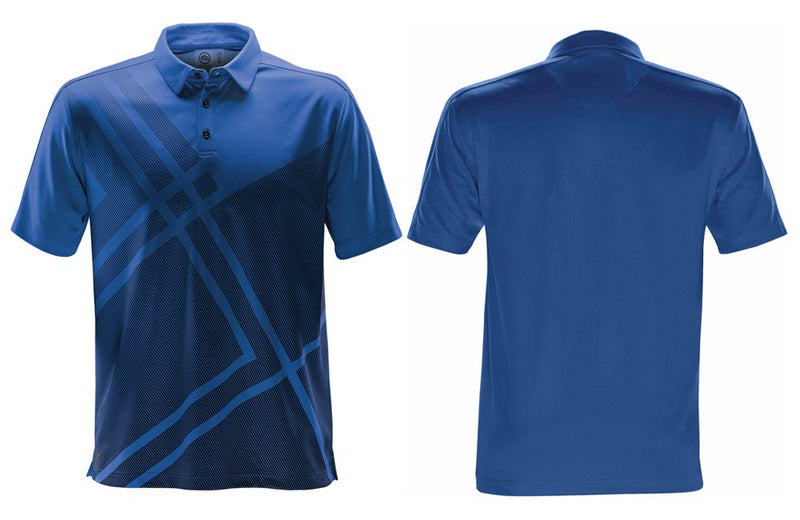 Men's Reflex Polo Shirt in Blue