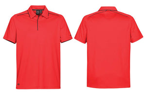 Red Polos with Embroidered Company Logo