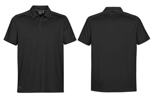 Black Customizable Golf Shirts
