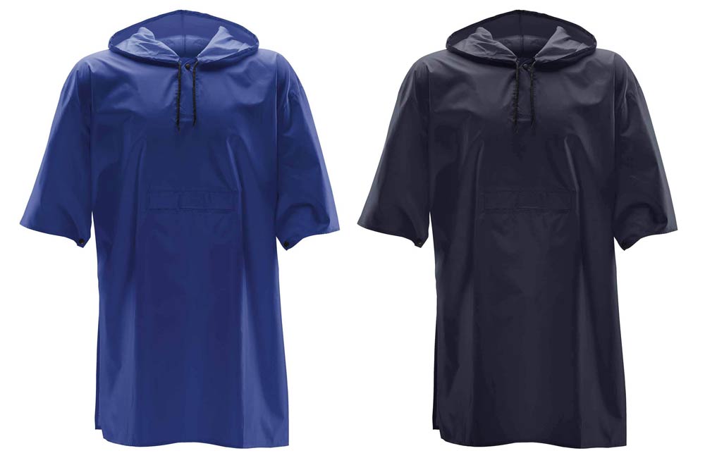Blue and Navy Festival Ponchos